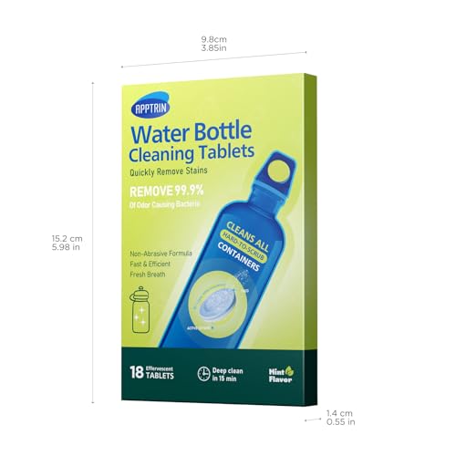 Water Bottle Cleaning Tablets (18 Count)