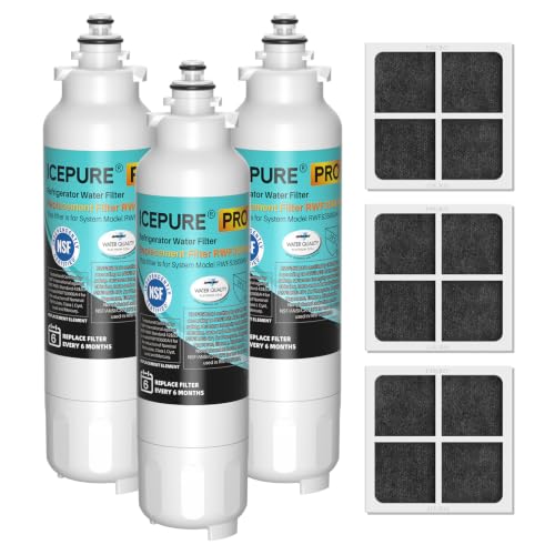 PRO ADQ736134 NSF401 Cert.Water Filter and LT120F Air Filter (3 Count)