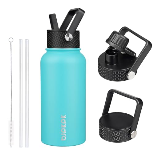 27oz Insulated Water Bottle with Straw Lid