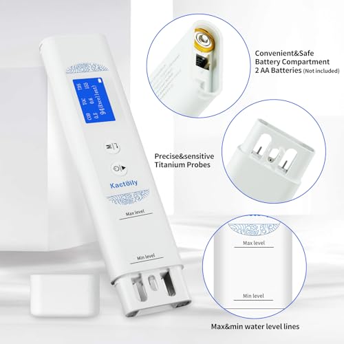 6 in 1 Digital Water Tester for Drinking Water