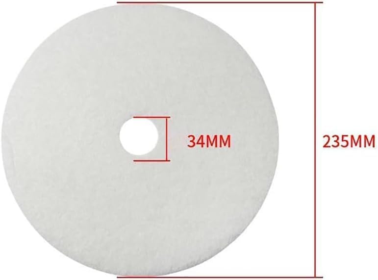 10 Pcs White Universal Cloth Dryer Exhaust Filter Portable Dryer Replacement Lint Filter Air Intake Paper Filters for Chef Dryer