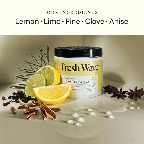Lemon Odor Eliminator Gel 2Pk 15 oz (30 Fl Oz)
