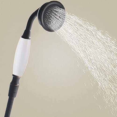 Vintage Handheld Shower Head with 59" Flexible Hose