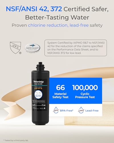 RF10 Water Filter Replacement for Waterdrop 10UA