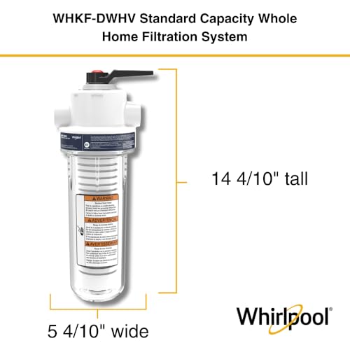 10 x 2.5 Inch Whole House Water Filtration System WHKF
