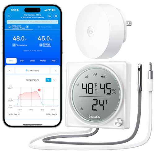 2.0 WiFi Refrigerator Thermometer Dual Probes