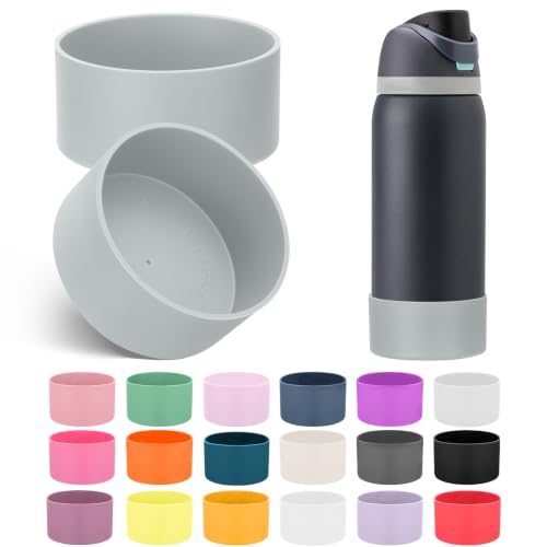 2PCS Silicone Boot for Owala FreeSip Water Bottle 32oz (2 Count)
