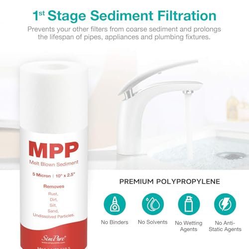 SP5-RO75 6-Stage 10" Reverse Osmosis Replacement Filter Set