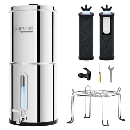 2.25G Gravity Water Filter System with Water Level Window