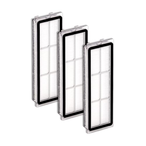 3 Pieces) L10s Ultra HEPA Filter Compatible with Dreametech L10s Pro, L10 Ultra, S10, S10 PRO, S10 PLUS, Z10 Pro, B101CN, 1C, W10, X10+, L10 + plus, Z10 pro, D10 PLUS, Vacuum Cleaner Filter Kit (3 Count)