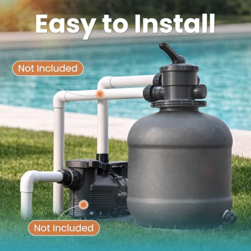 19in Sand Filter with 6