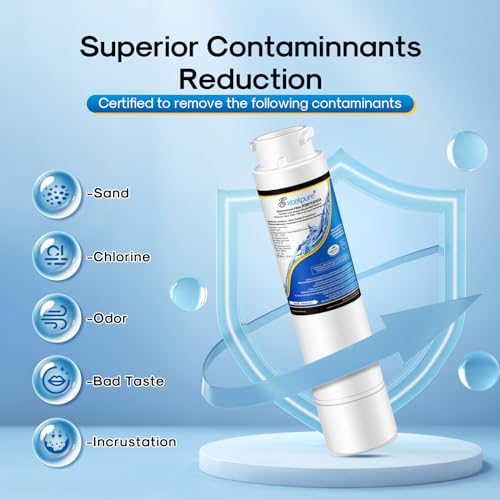 RWF5800A Refrigerator Water Filter Replacement for Frigidaire EPTWFU01 EWF02 Pure Source Ultra II (2 Count)