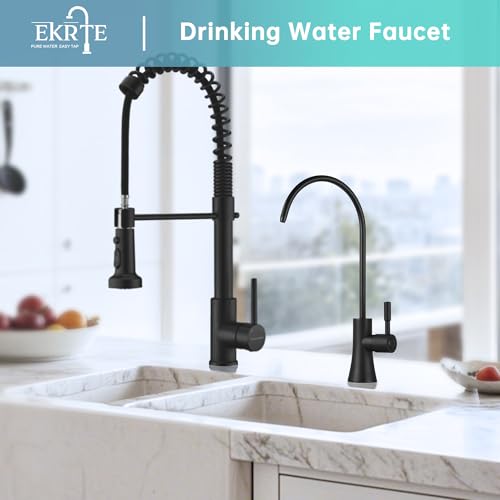Matte Black Drinking Water Faucet for Kitchen Sink