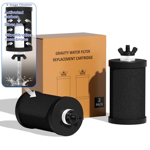 PF 1 Black Thickened Purification Elements (2 Count)