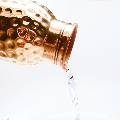 Hammered Copper Water Bottle