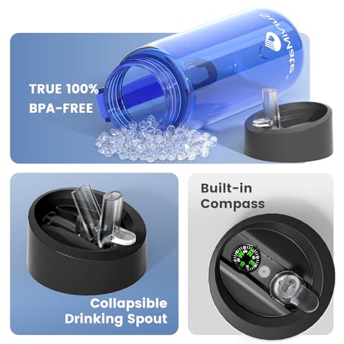 Purified Water Bottle for Camping