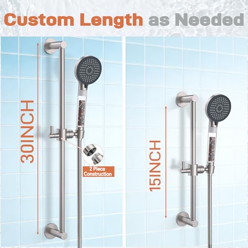 Filtered Handheld Showerhead with 30