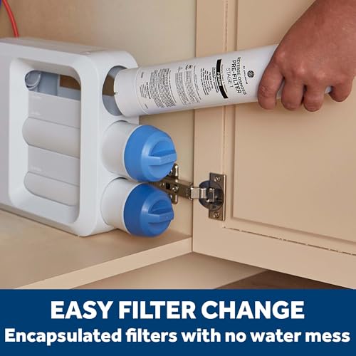 3 Stage Reverse Osmosis Under Sink Water Filtration System with Faucet