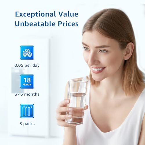 LT1000PC ADQ747935 Refrigerator Water Filter (3 Count)