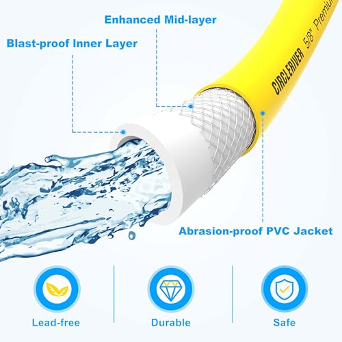 RV Drinking Water Hose 50FT with Storage Bag