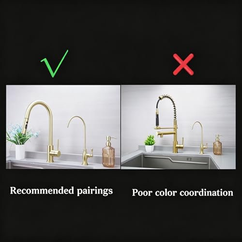 Brushed Gold Drinking Water Faucet