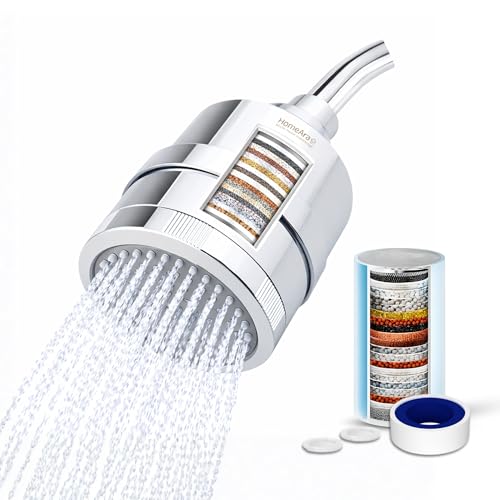 15 Stage Filtered Shower Head with High Pressure