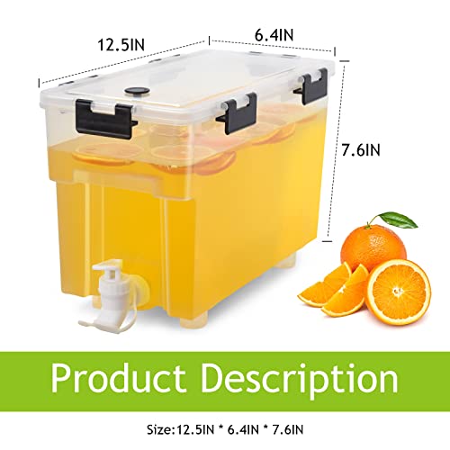 1.5 Gallon Drink Dispenser For Fridge
