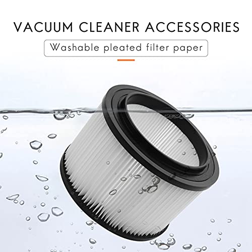 17810 Filter Compatible with Craftsman 4 Gallon Vacuum Filter (4 Count)