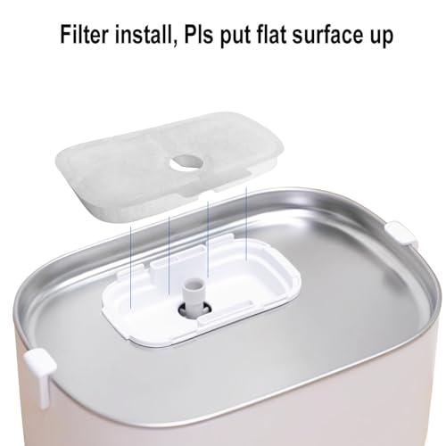 48 Pack Cat Water Fountain Filter Repalcement (48 Count)
