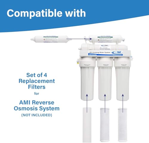 Reverse Osmosis Filter Replacement For 5 Stage Reverse Osmosis Water Filtration Systems
