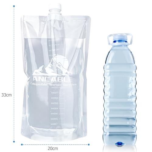 64oz Collapsible Water Bottles (3 Count)