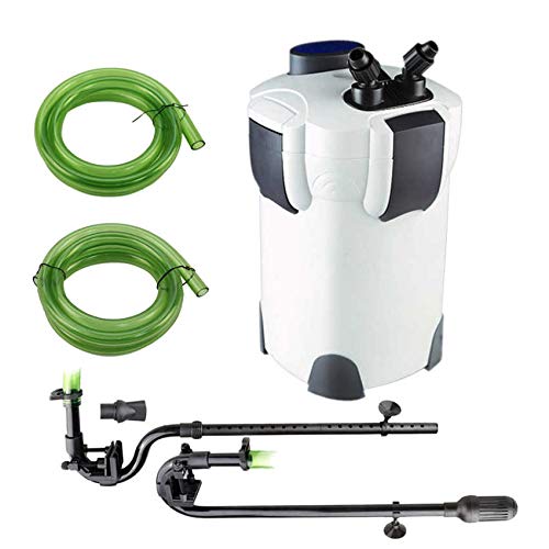HW-302 3-Stage External Canister Aquarium Filter 264GPH