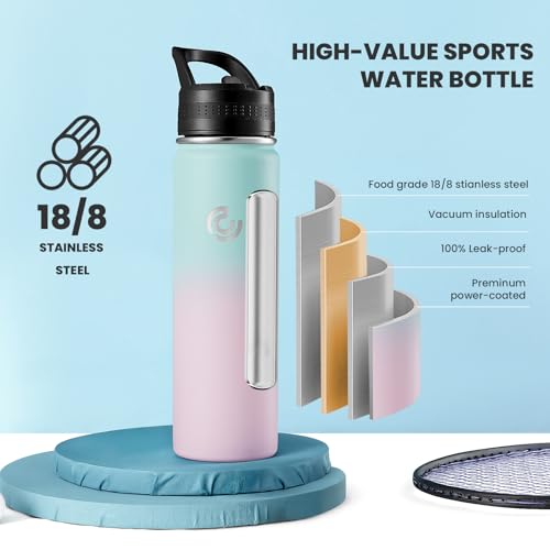 22oz Sports Water Bottle