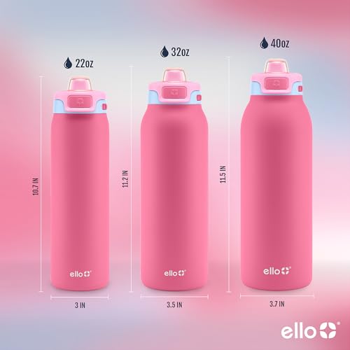 Pop & Fill 40oz Stainless Water Bottle