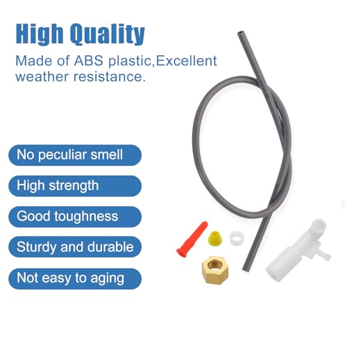 4235 Feed Tube Assembly for Humidifier 700 700A 700M 760 760A 768 Compression Sleeve and Nut
