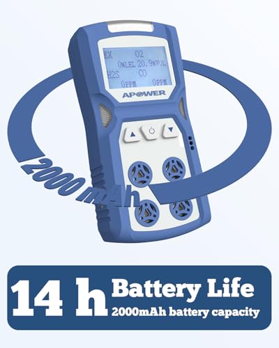 Gas Detector 4 Gas Monitor for H2S
