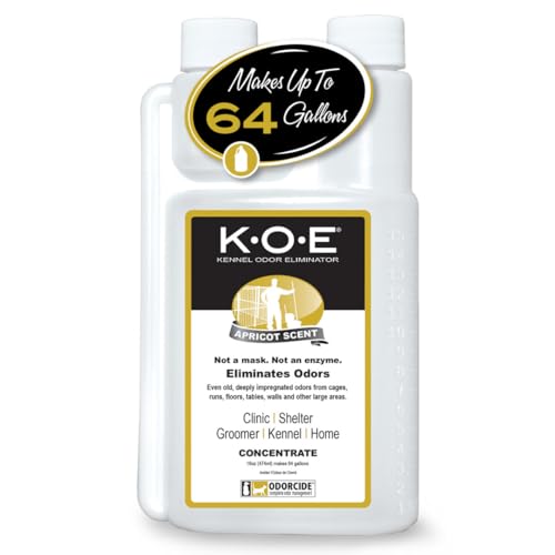 K.O.E. Apricot Odor Eliminator 16 oz for Strong Odor for Cages