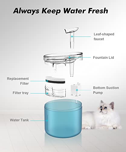 WF100 Cat Foutain (54 Fl Oz)