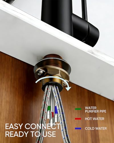 Kitchen Faucet with Water Filter Spout