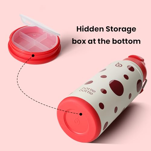 32oz Insulated Water Bottle with Pill Box