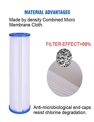 Pleated Sediment Water Filters for S1A (6 Count)