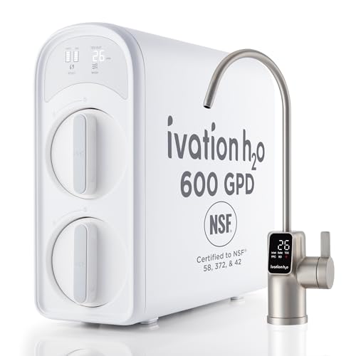 H2O 600 GPD Reverse Osmosis Under Sink