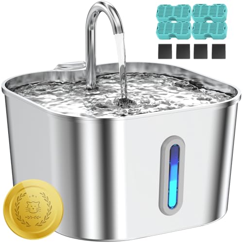 Cat Water Fountain Stainless Steel