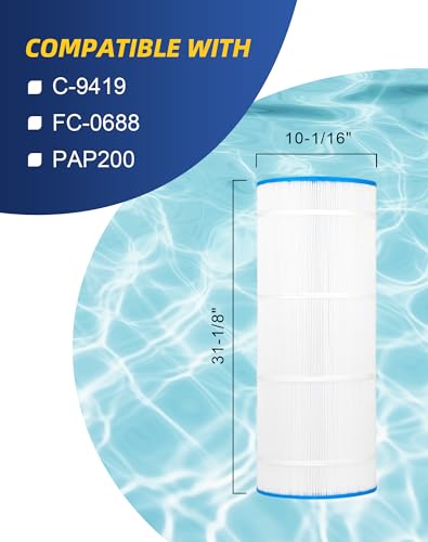 PAP200 Pool Filter Cartridge Unicel C