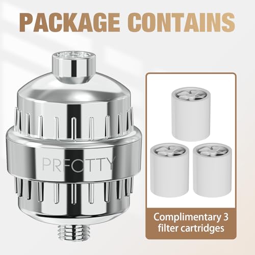 25 Stage Hard Water Shower Filter with Enhanced KDF55