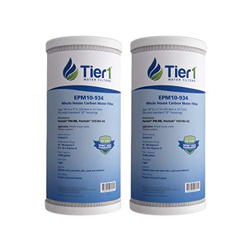 10 Micron 4.5" × 10" Carbon Block Water Filter (2 Count)