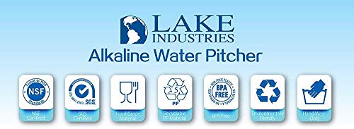 Alkaline Water Pitcher Cartridge Replacement (4 Count)