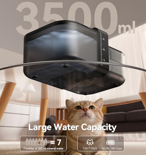 Wireless No Filters Cat Water Fountain
