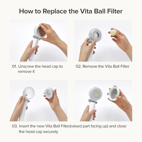Vitamin C Shower Head Filter Refill