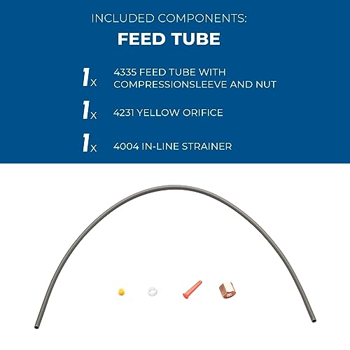4335 Feed Tube with Sleeve Nut for Aprilaire 400 500 600 Series Humidifiers